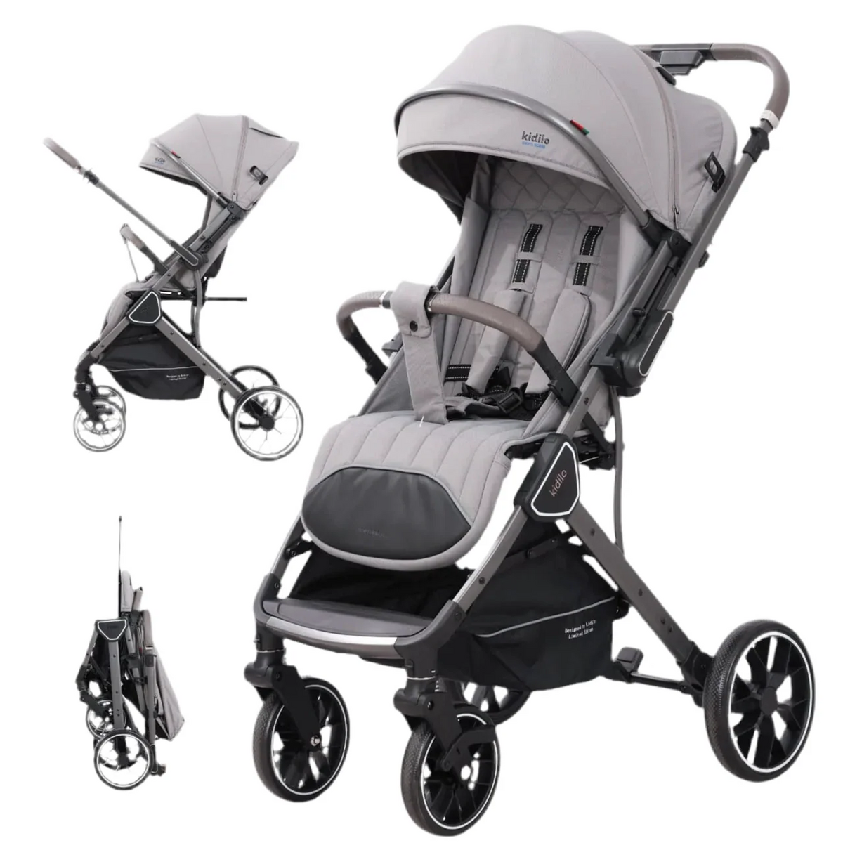 Poussette Valise K101 – Pliable et Confortable