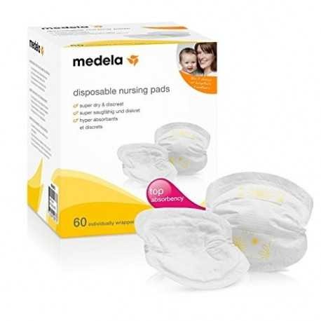 Coussinets d’allaitement jetables – Medela (60 pièces)
