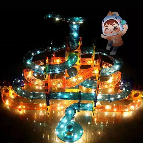 Magnalux – Tuiles Magnétiques Durables pour Enfants - 270 pcs
