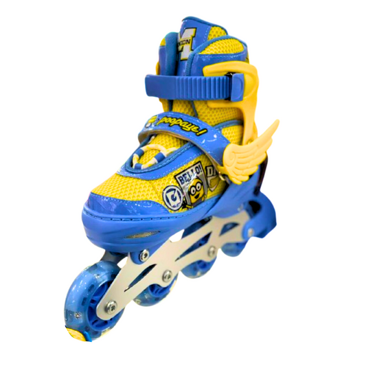 Patins à roulettes Minions – Set complet avec protections et casque