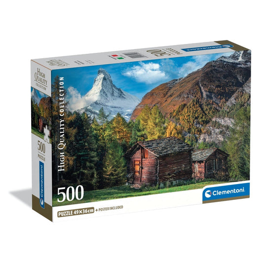 Charming Matterhorn - 500 pièces – Clementoni