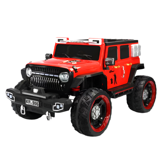 Voiture Électrique Jeep 12v : Jeep Wrangler (4 Moteurs)