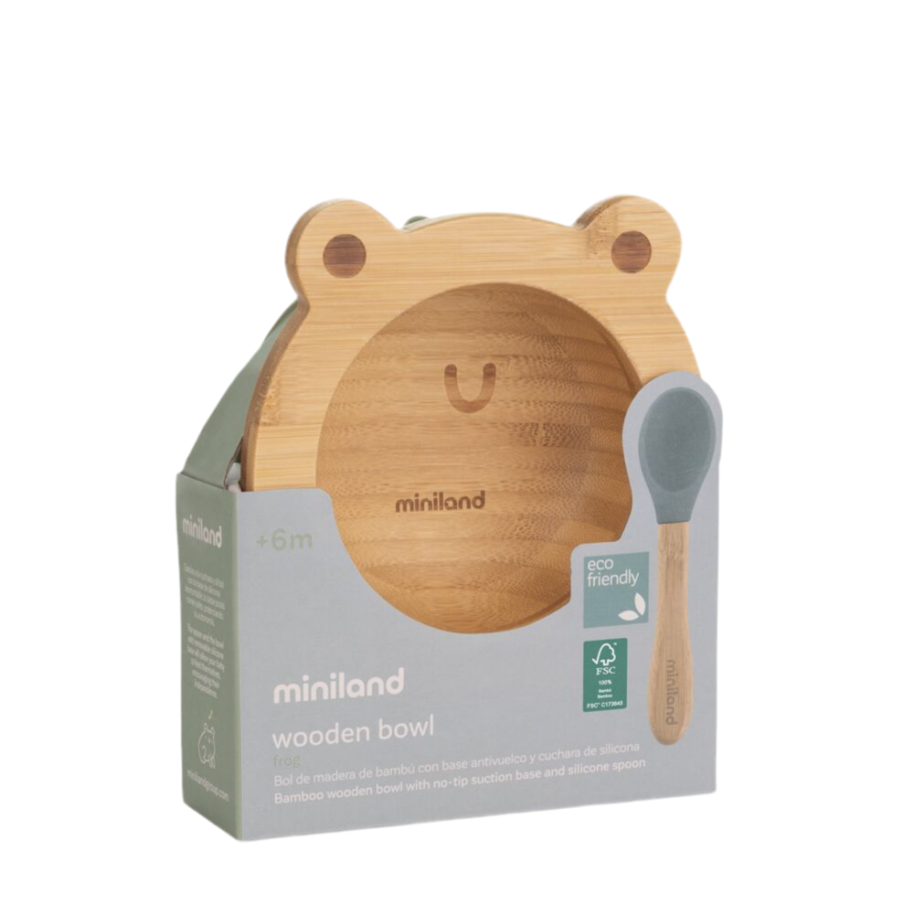 Bol en Bois Grenouille  – Miniland