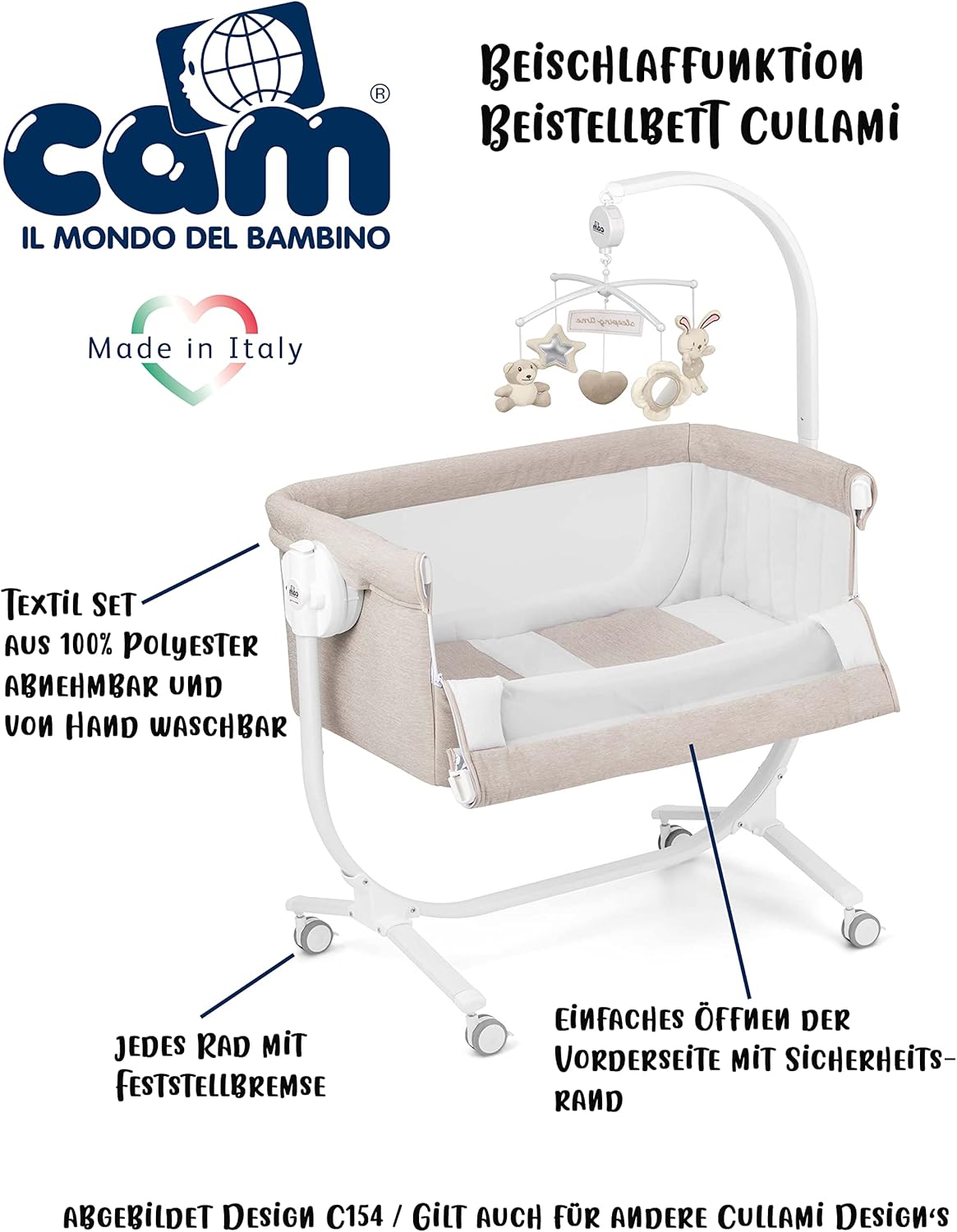 Berceau Cododo Cullami Cœur  – CAM
