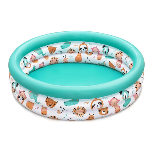 Safari Pal Pataugeoire gonflable pour enfants 122x25cm - Bestway
