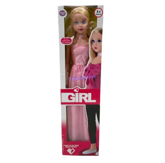 Poupée Fille Géante (1 mètre) - Pour des Aventures Inoubliables