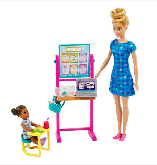 Coffret Poupée Barbie Enseignante - Mattel
