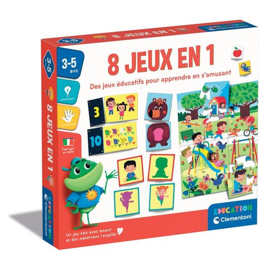 8 jeux en 1 - Clementoni