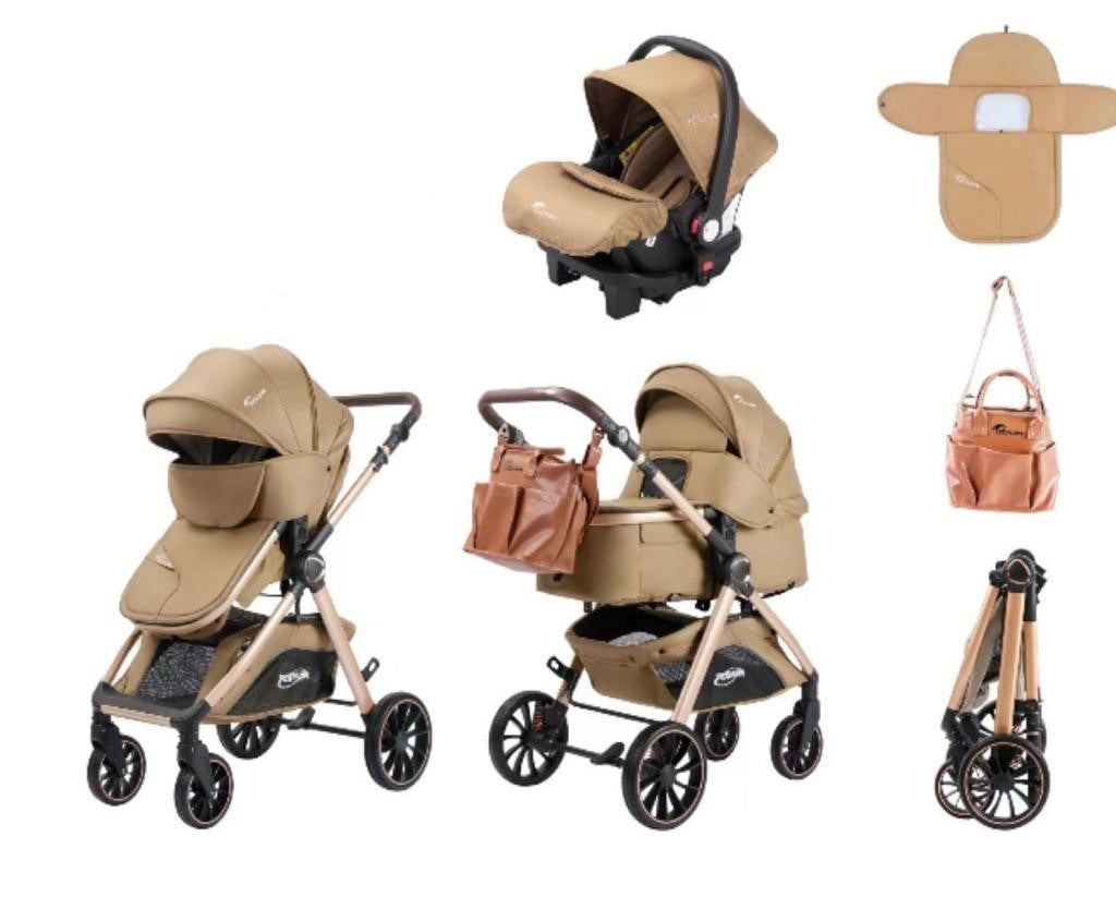 Poussette 3 en 1 – Kidilo