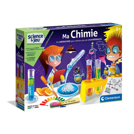 Ma Chimie : Kit de Découverte Scientifique - Clementoni