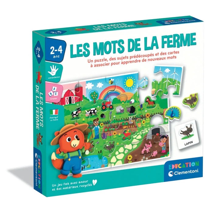 Les Mots de la Ferme – Clementoni