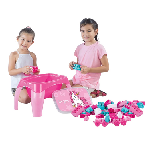 Table d’Activité Jumbo Rose 30 pièces – Dolu