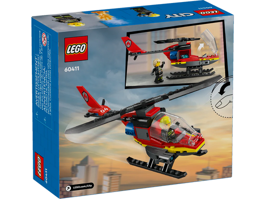 L’hélicoptère de secours des pompiers - LEGO® City