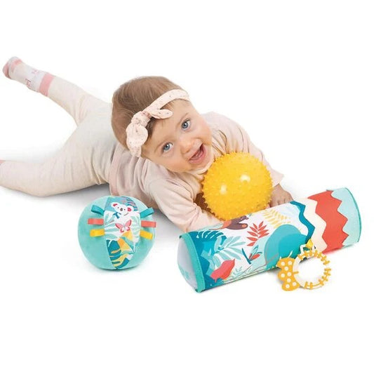 Coffret Sensoriel Bébé – Tube et Balles Multicolores – Ludi