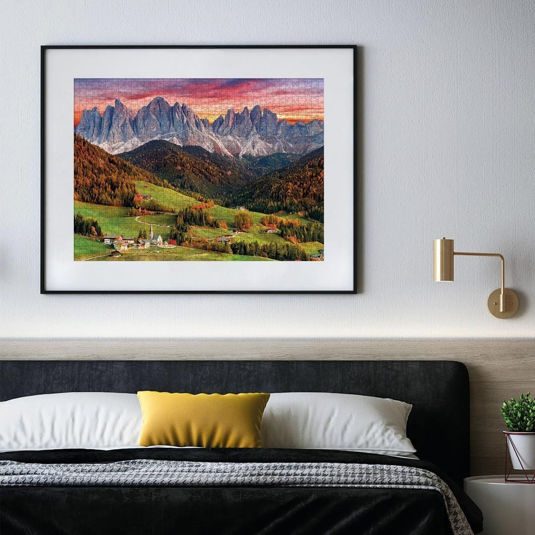 Puzzle 2000 pièces : Al Di Funes, Alpes Italiennes – Clementoni
