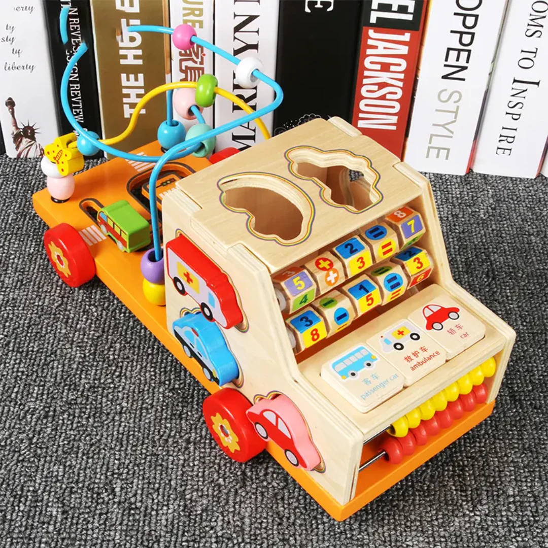 Voiture d'Étude Multifonctionnelle pour enfant à partir de 18 mois