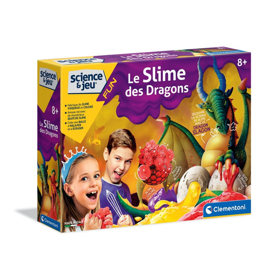 Laboratoire scientifique : Création de Slime amusant - Clementoni