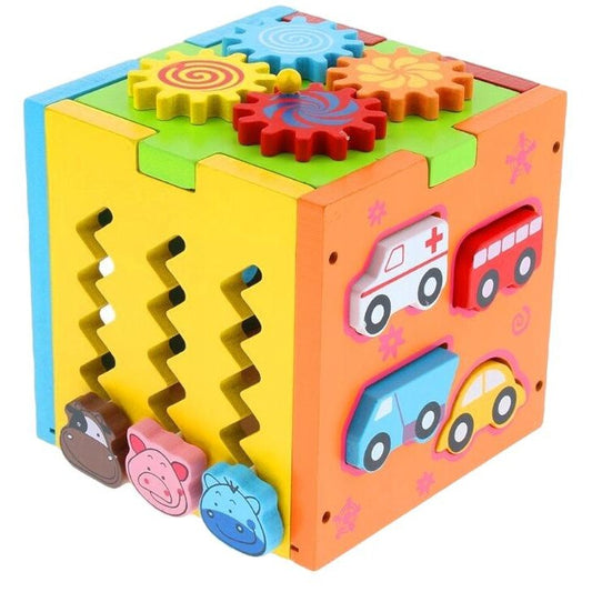 Boîte d’Intelligence Multifonctionnelle en Bois